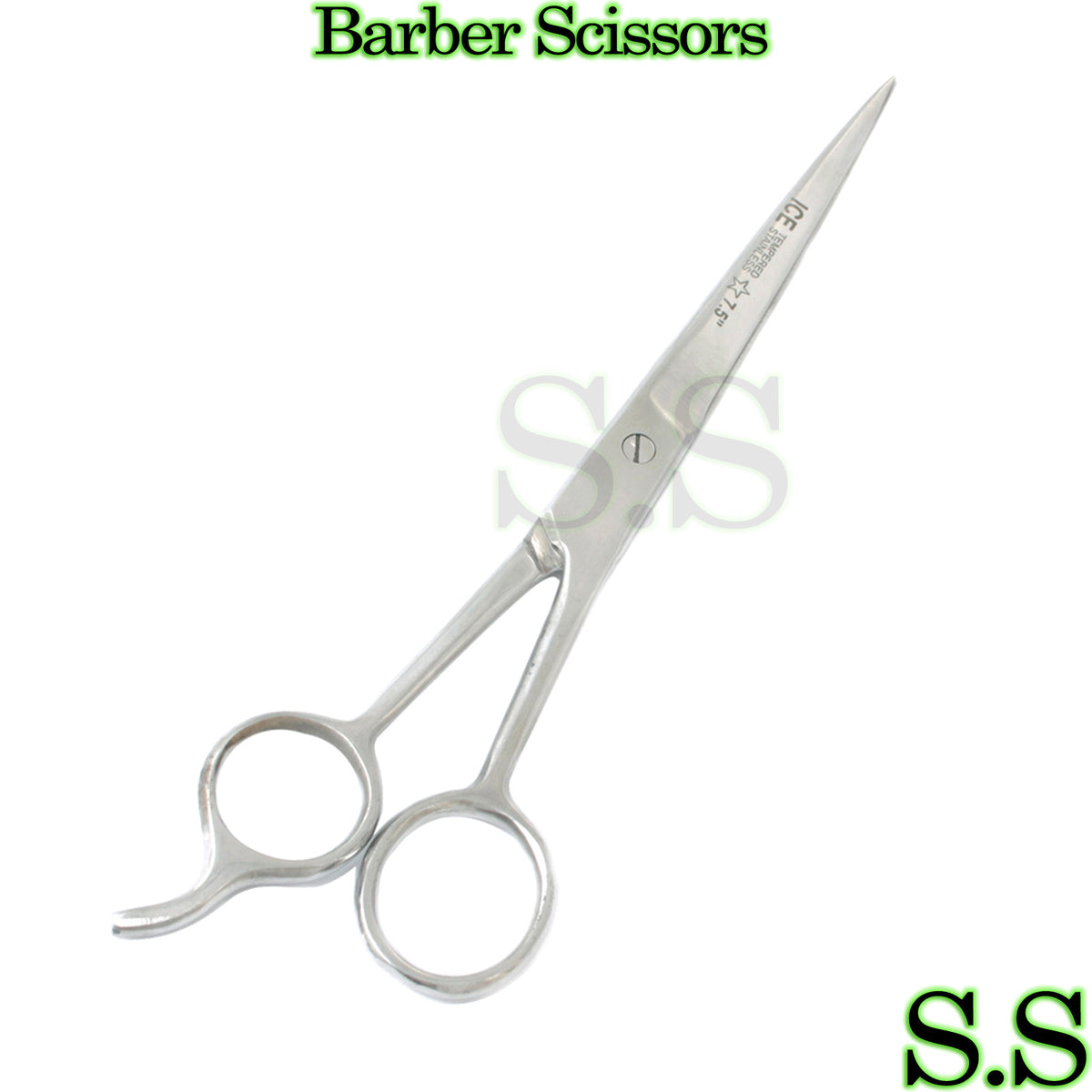 Professional Hair Cutting Scissors - Salon Grade Barber Shears 7.5"