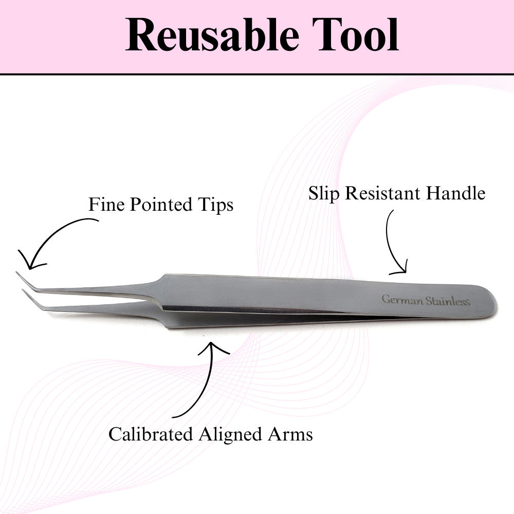 Facial Hair & Eyebrow Grooming Scissors Tweezers Set of 2