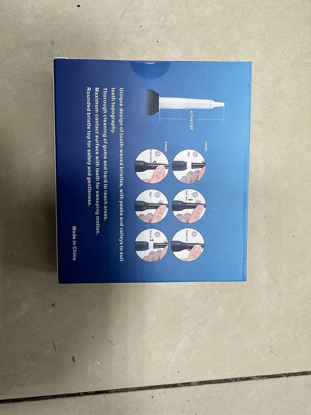 Electric Toothbrush Replacement Heads for Fairywill & More - W-Shaped Design