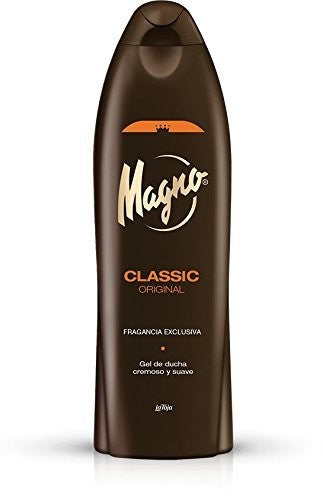 Magno Classic Shower Gel 600ml - Pack of 2, Mineral & Salts Infused, Moisturizing Body Wash