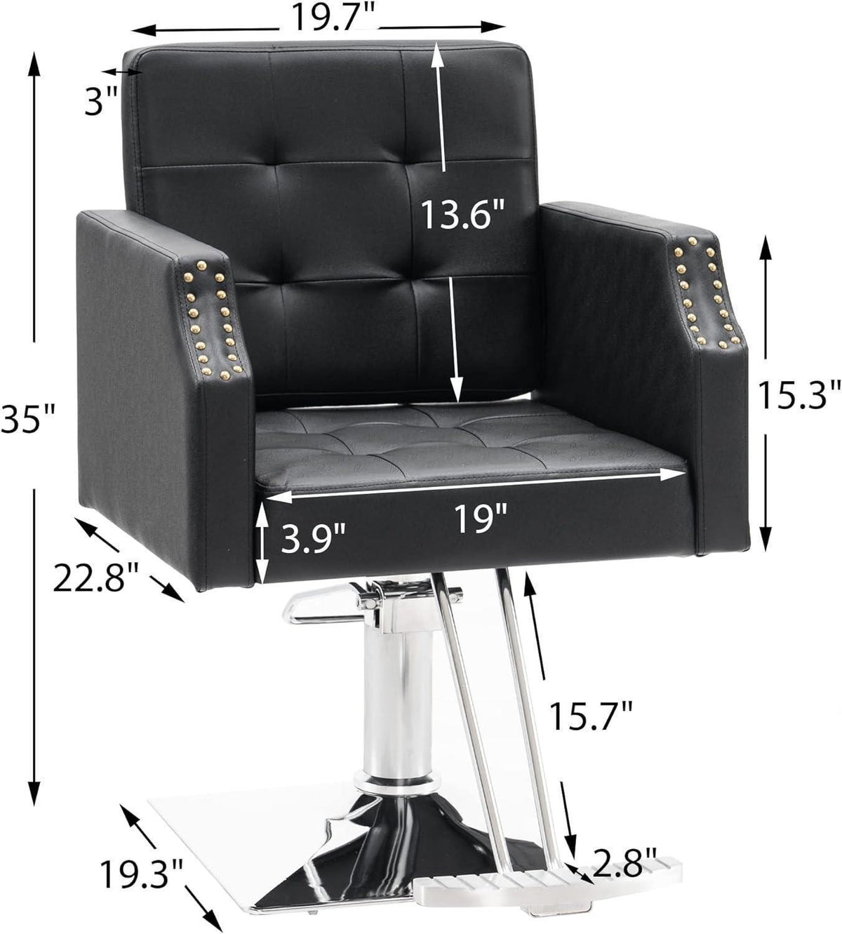 Hydraulic Barber Chair for Hairdressing Salon Spa Hair Stylist Equipment