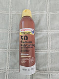 50 SPF Hypoallergenic Moisturizing UVA/UVB Spray Sunscreen - 6 oz