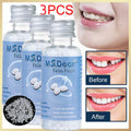 3PCS Tooth Repair Beads Granules - Moldable Temporary Dental Pellets for Broken & Gaps