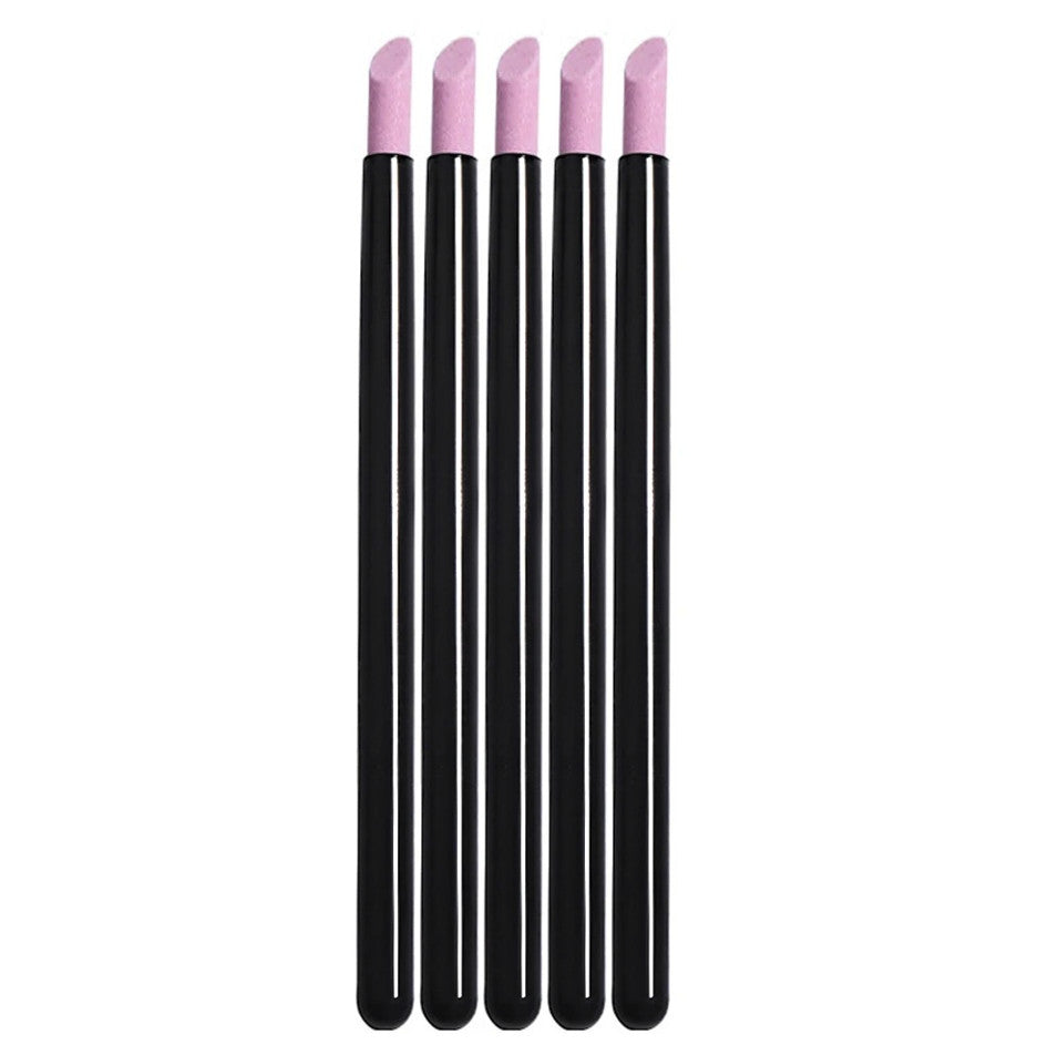 Quartz Nail File Rod Set for Manicure & Pedicure - 5 Premium Stones