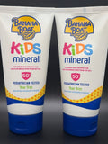 Kids Mineral Sunscreen Lotion SPF 50+ Broad Spectrum 2 Pack - Tear Free, Pediatrician Tested