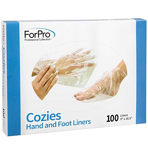 Paraffin Hand and Foot Liners - Moisture Lock, Disposable Heating Mitts