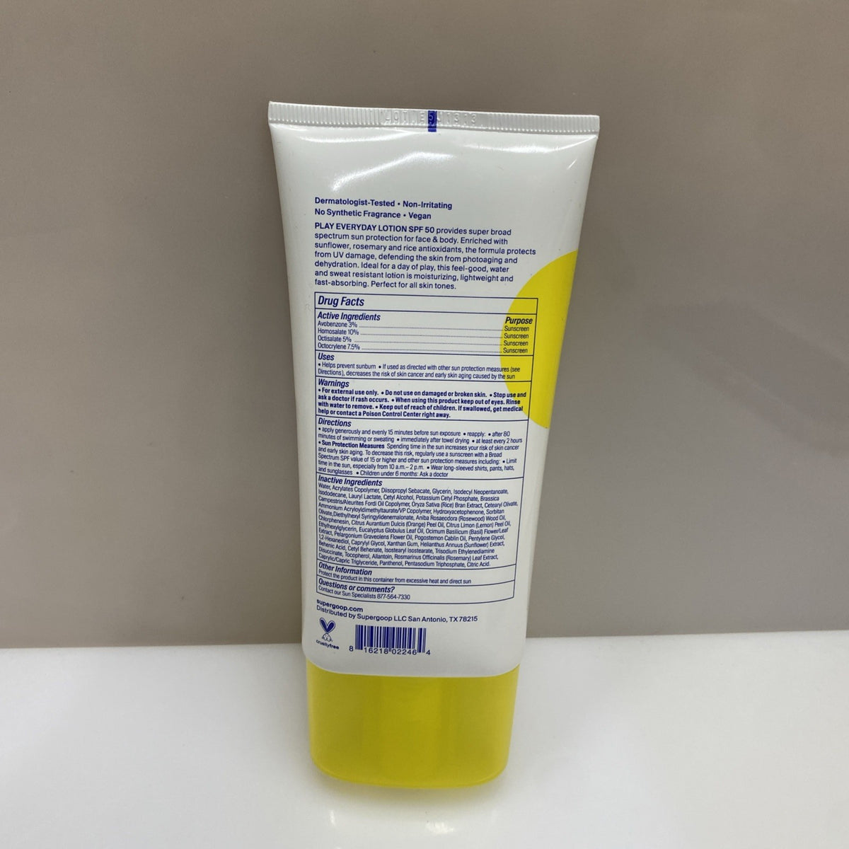 Supergoop! Play Everyday SPF 50 Lotion - 5.5 oz, Water-Resistant, Sealed