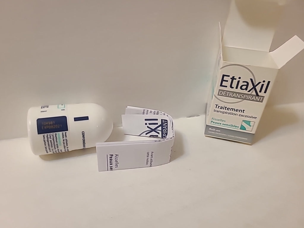 Etiaxil Antiperspirant Roll-On for Sensitive Armpits 15ml - NIB, Expired 8/2021