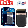 Rechargeable Men Electric Shaver Trimmer Waterproof Cordless Razor - KM-2024