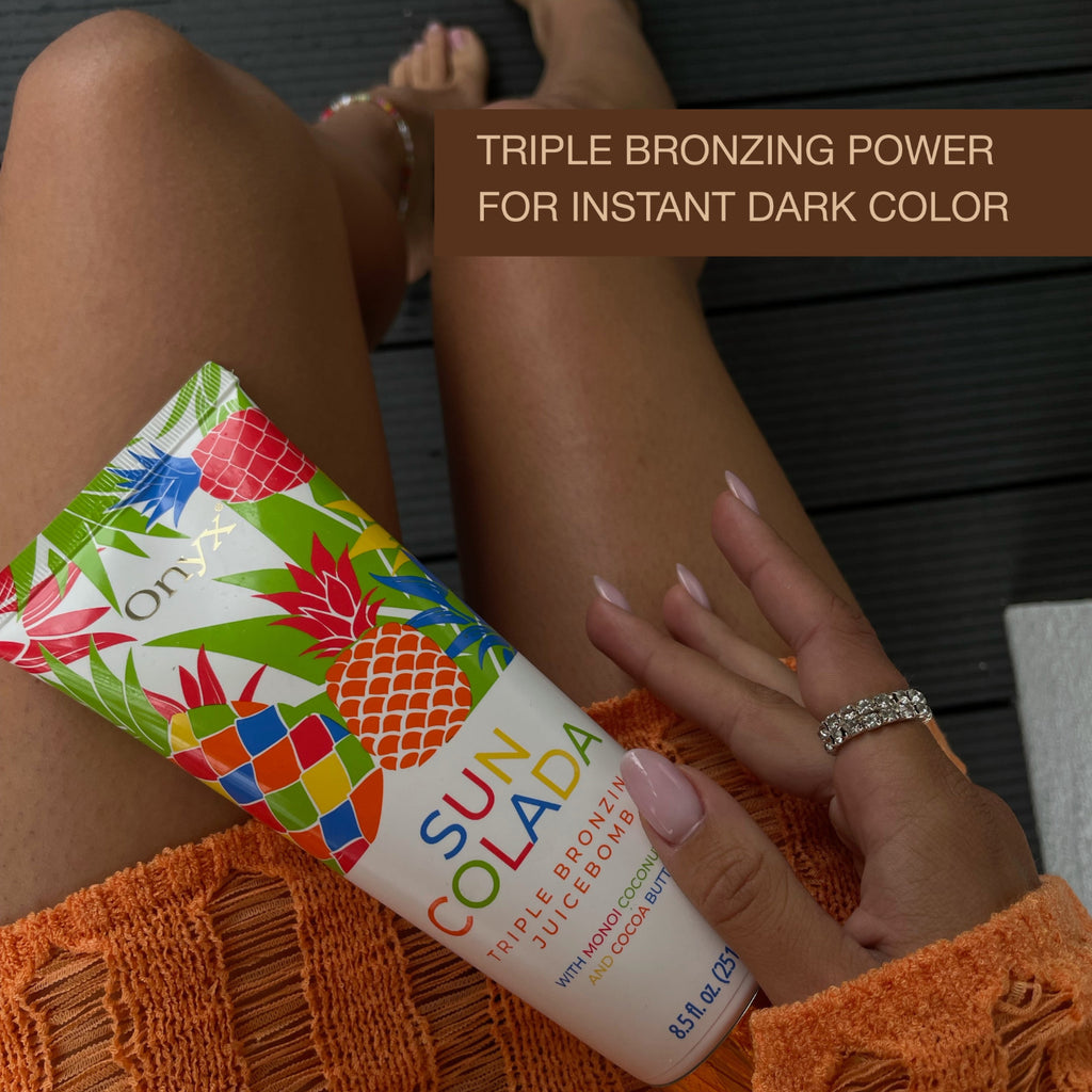 Onyx Suncolada Triple Bronzing Tanning Lotion - Deep Glow 8.5 fl oz