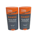 Mondo Whole Body Deodorant Stick - Aluminum-Free, 2.6 oz, Clinically Proven Odor Control