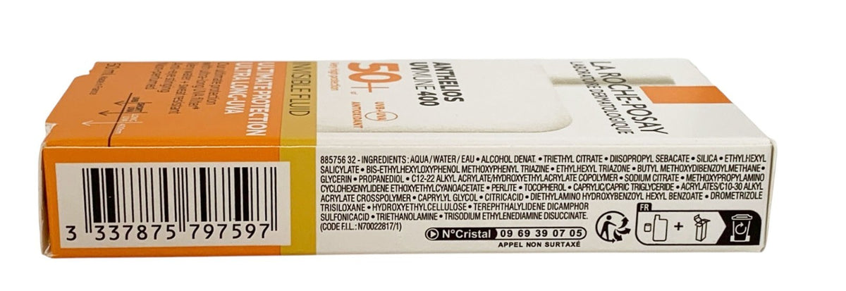 SPF50+ Invisible Sun Protection Fluid with Ultra-Long UVA Filter 50ml