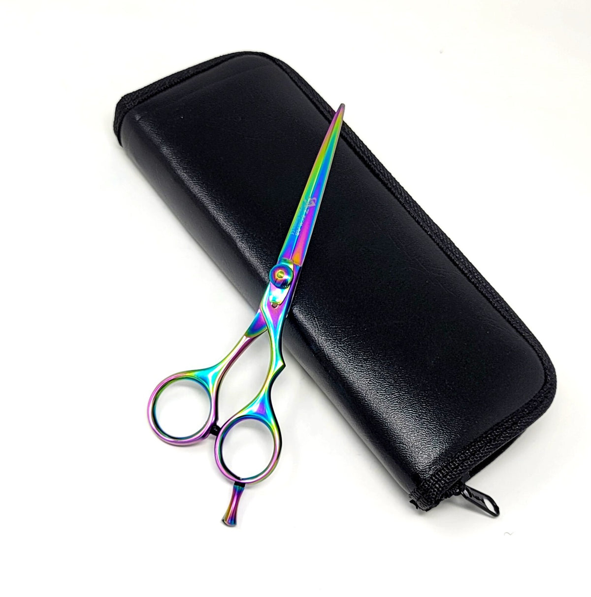 Professional German Hair Cutting Scissors 6.5 Inch Multi Color Titanium Coated