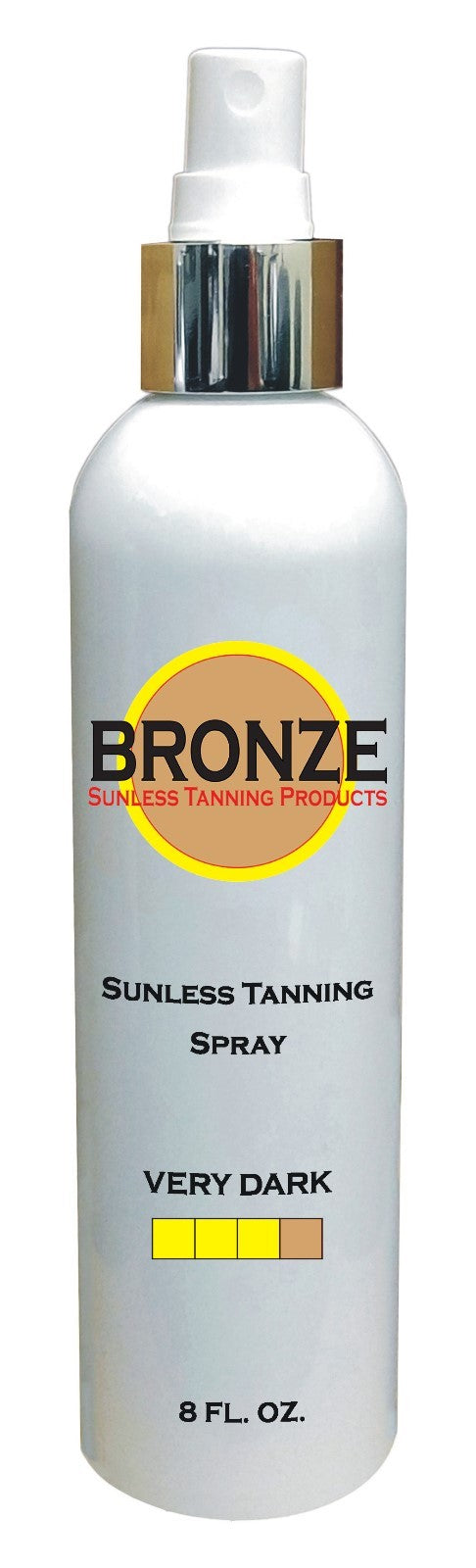 Self Tanner Spray with Mitt & Gloves - Natural Sunless Tan, 8 oz