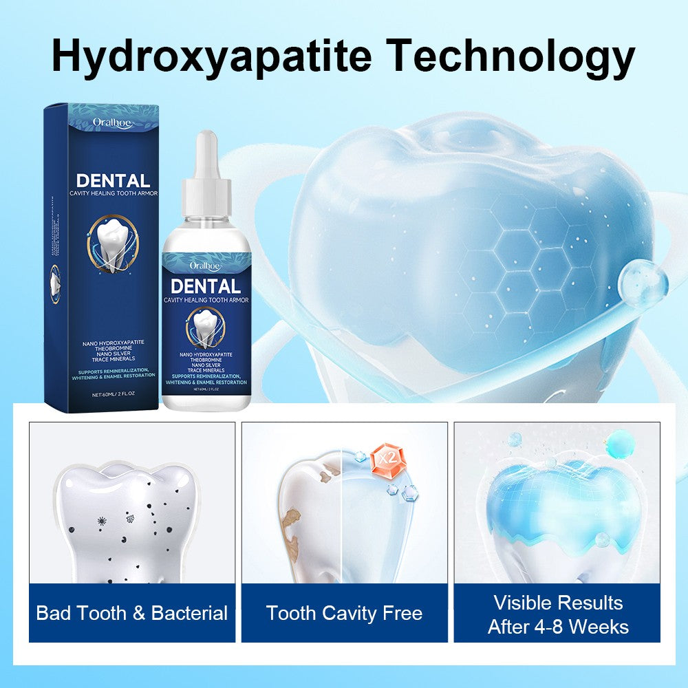 Dental Cavity Healing Liquid Tooth Serum for Gum and Enamel Protection - 3 Pack