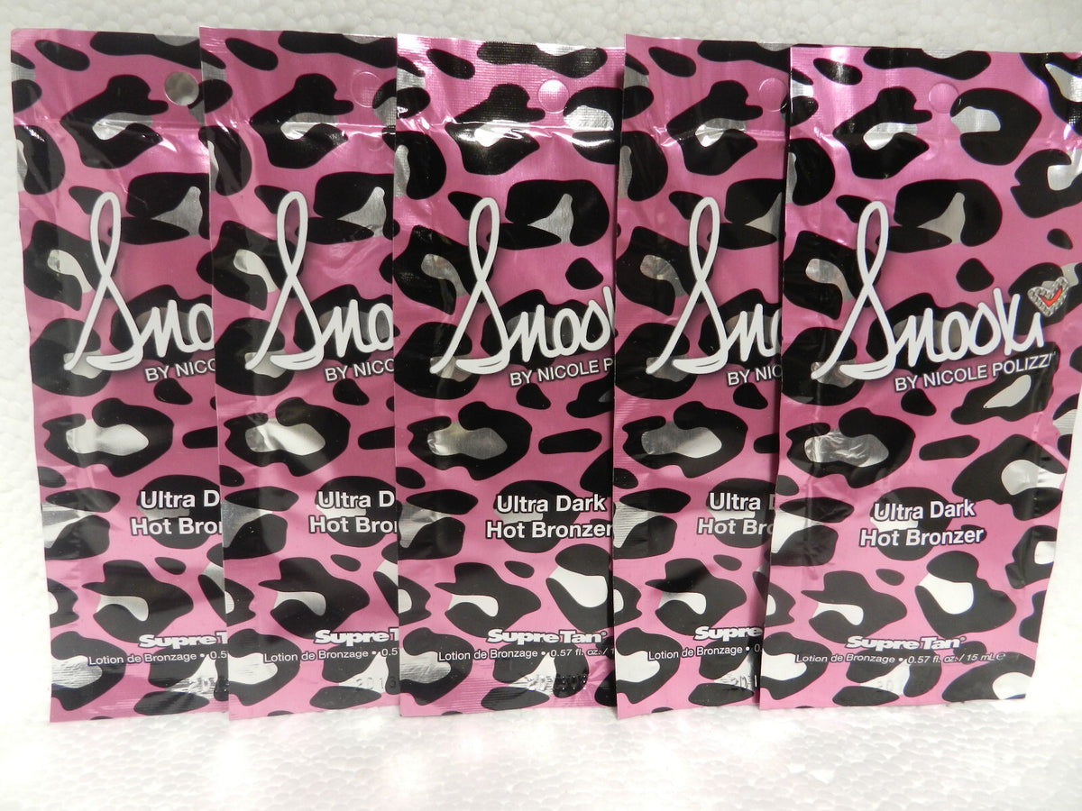 Supre Snooki Ultra Dark Bronzer Tanning Lotion Pack of 5