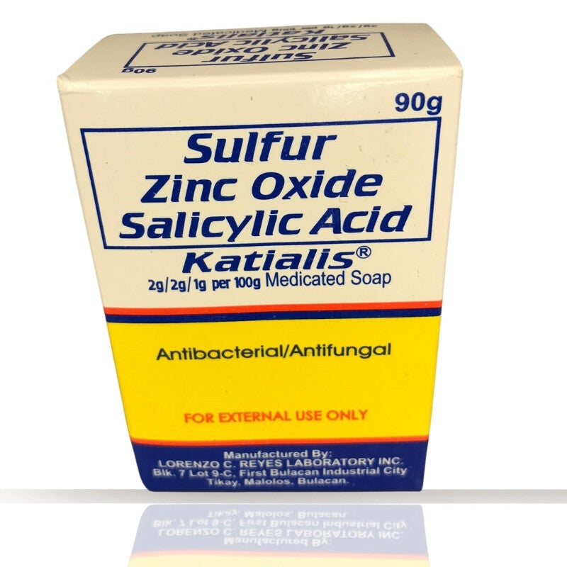 Medicated Anti-Bacterial and Anti-Fungal Soap - 90g for Skin Relief