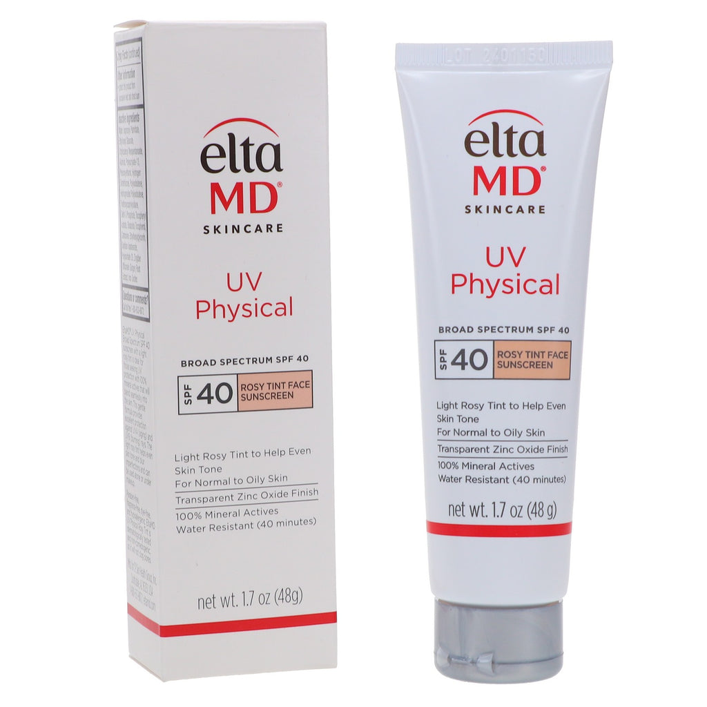 Mineral Sunscreen with Rosy Tint SPF 40 - Face Sunscreen for Sensitive Skin