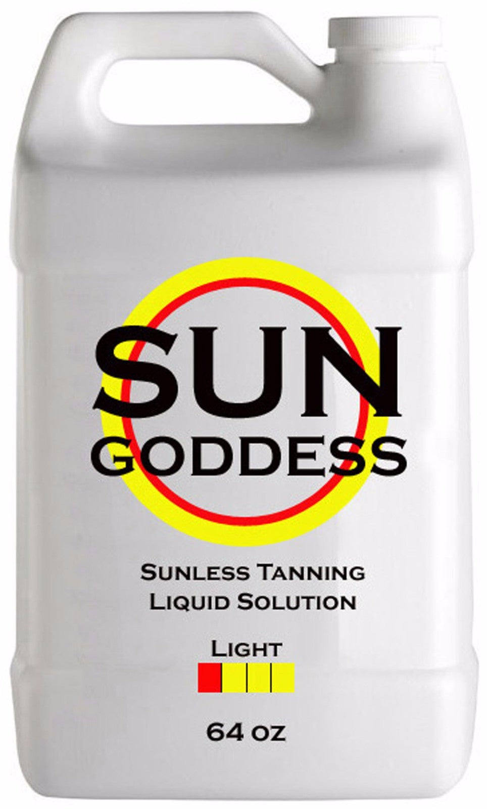 Light Spray Tan Solution 64oz with Applicator Mitt & Gloves | Sunless Self Tanner