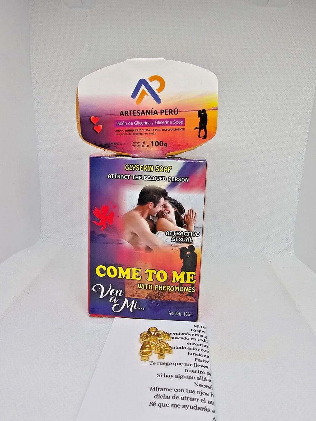 Attractive Pheromone Bar Soap for Love & Seduction - Come To Me
