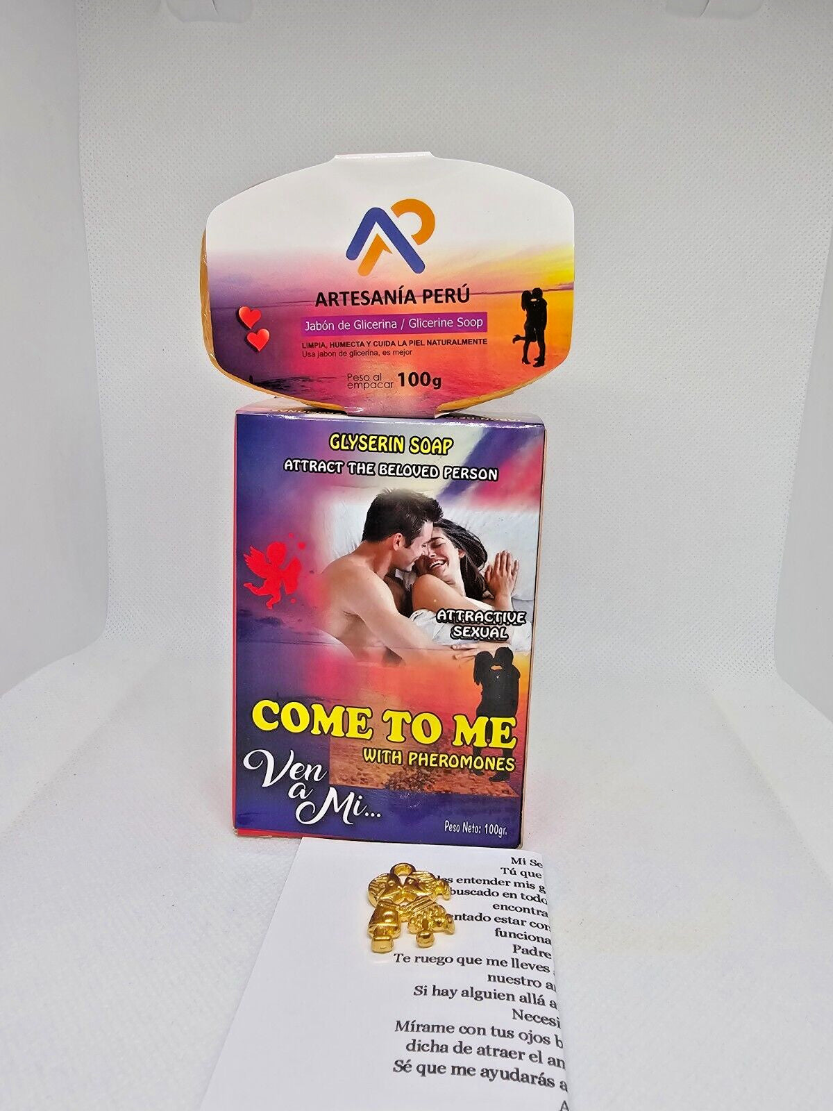 Attractive Pheromone Bar Soap for Love & Seduction - Come To Me