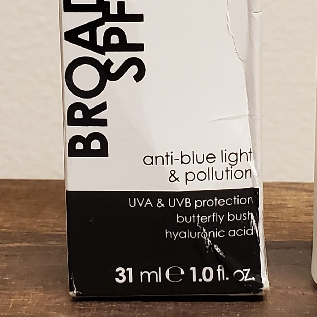 Broad Spectrum SPF 50 Drops with Blue Light & Pollution Protection - Hyaluronic Acid, 1 Oz