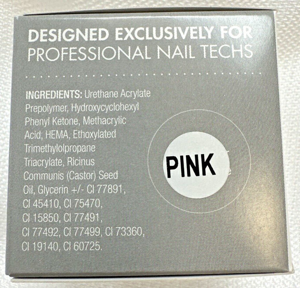 Pink Fiber Gel for Nail Sculpting 2oz - Durable & Flexible French Nail Gel
