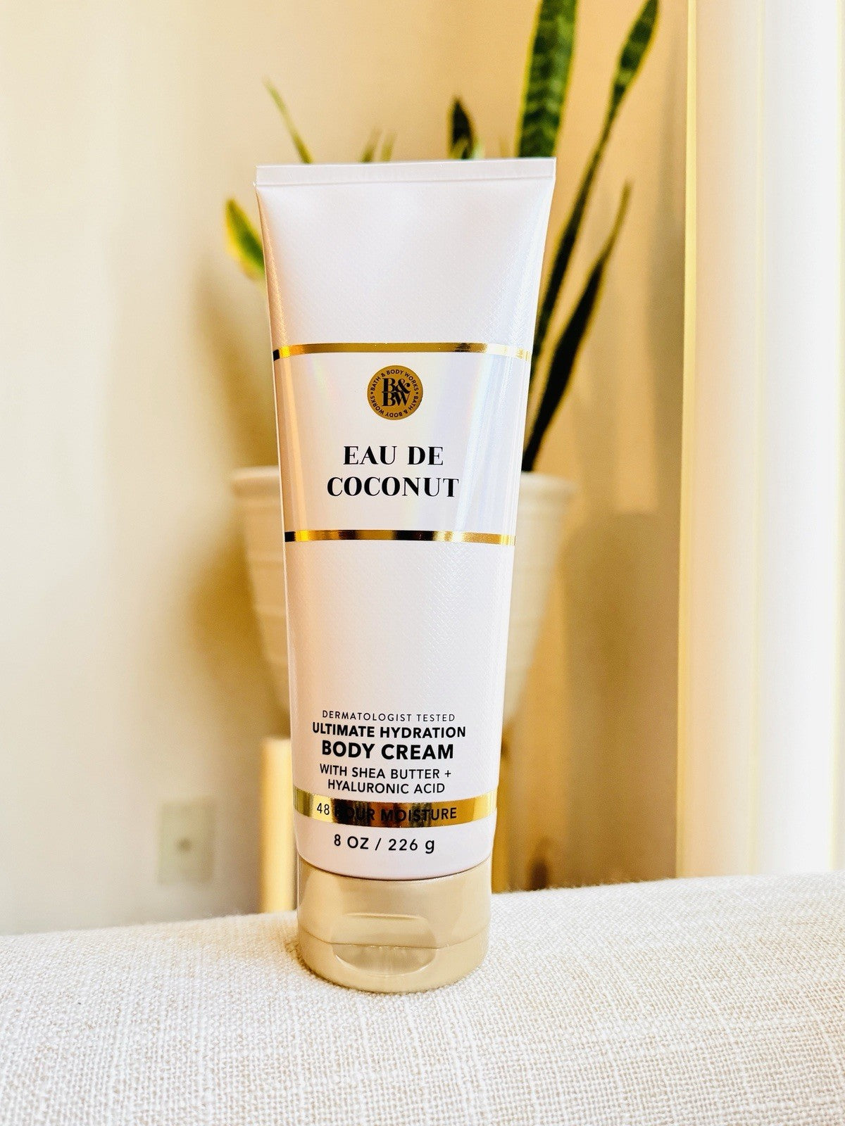 Coconut Scent Body Mist & Body Cream Set - Bath & Body Collection
