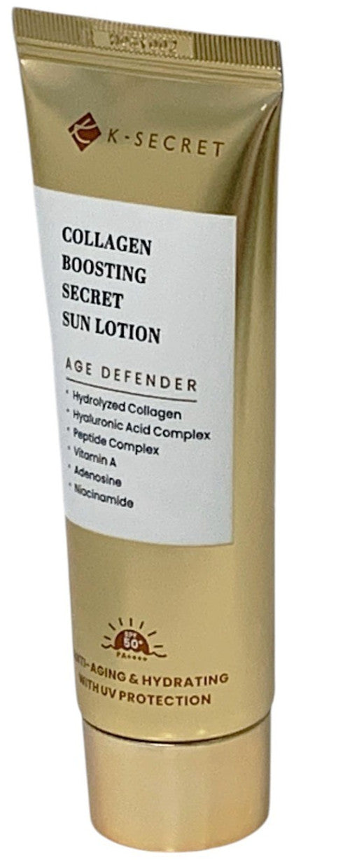 Collagen Boosting Sun Lotion SPF 50+ Set of 2 - Anti-Aging Sunscreen for Youthful Skin