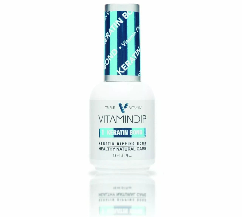 Triple Vitamin Dip Powder & Liquid Set for Nails - Strengthening & Nourishing