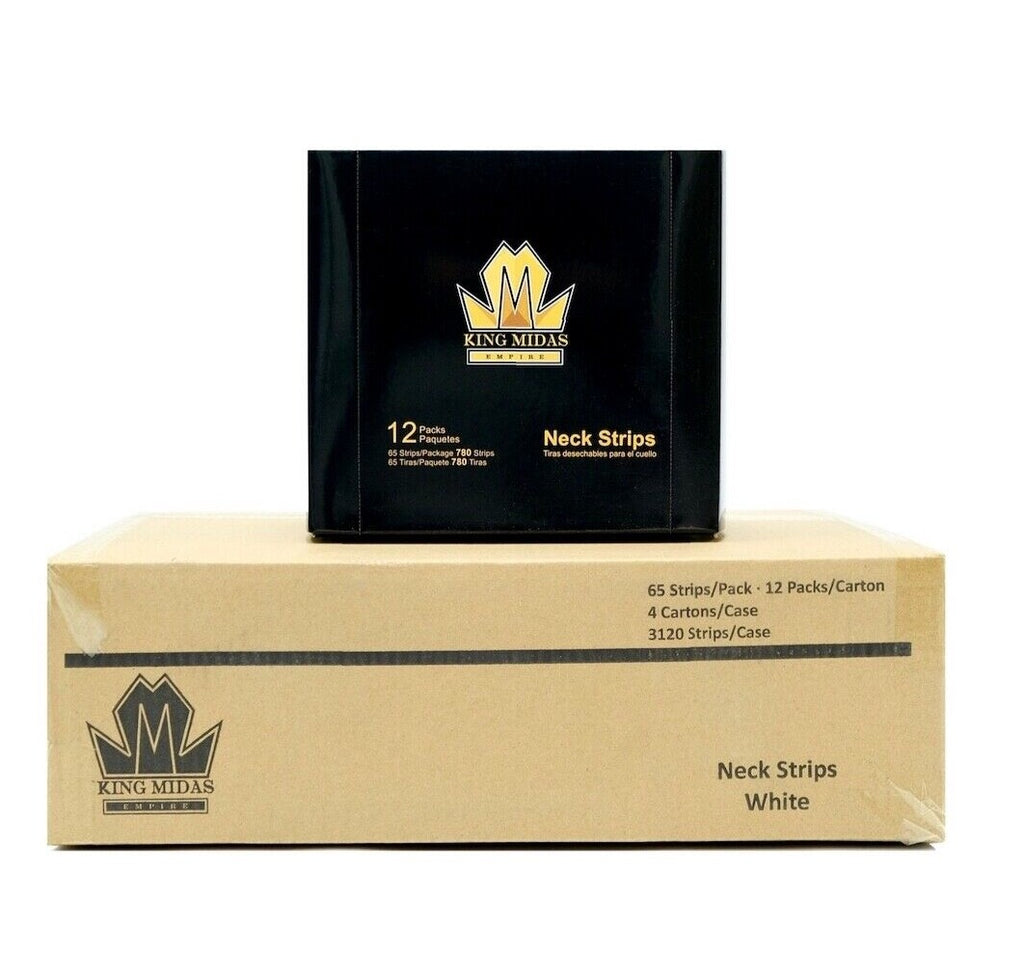 Neck Strips Box Case 3120 Absorbent & Stretchable Barber Supplies