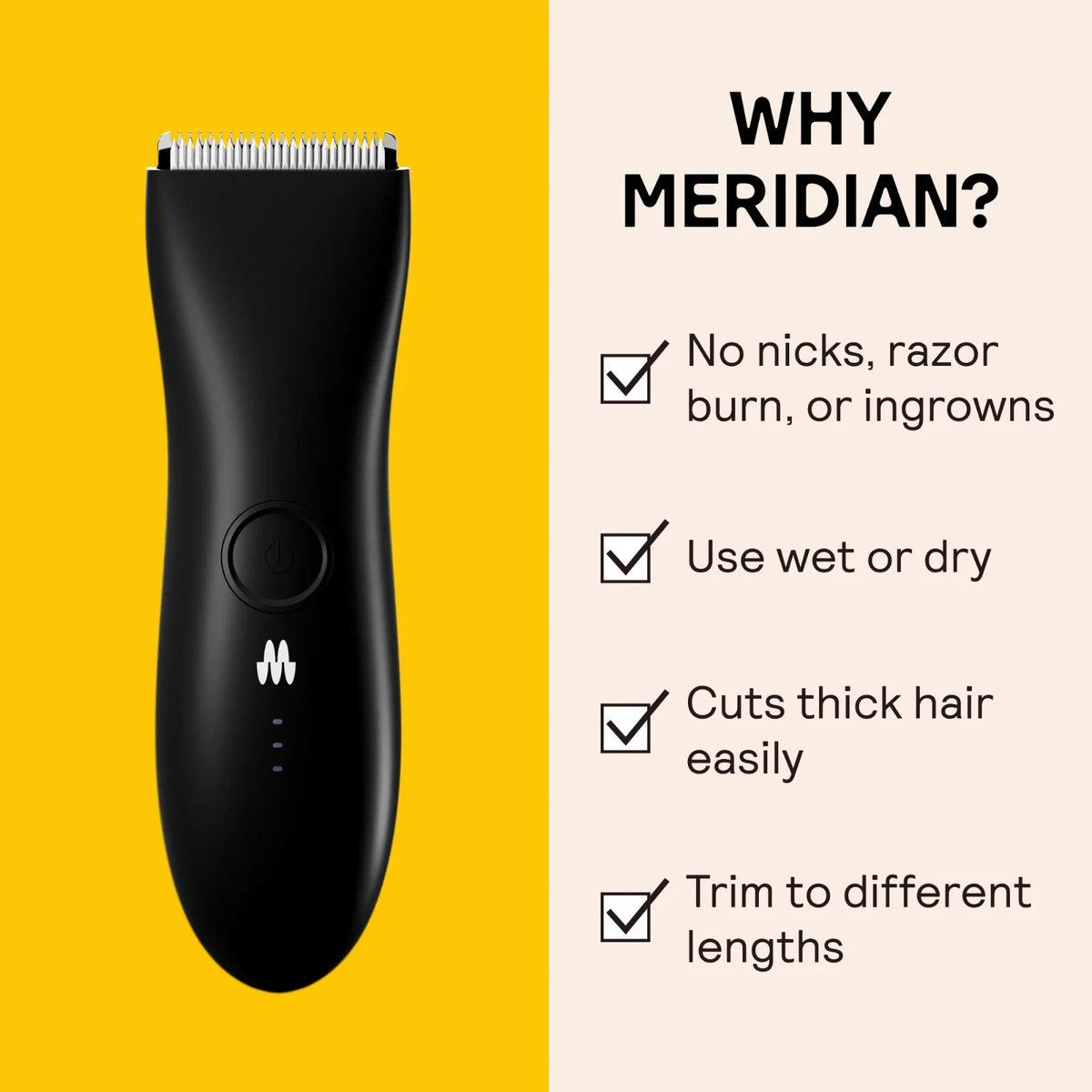 Waterproof Rechargeable Body Grooming Kit with Trimmer & Accessories