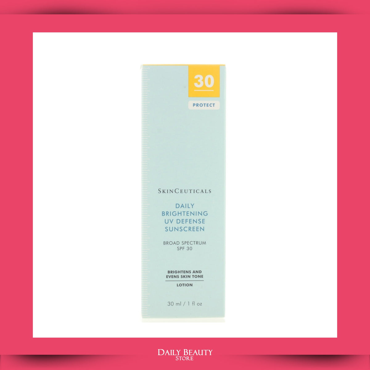 Brightening UV Defense Sunscreen SPF 30 - Hydrating Nourishing Formula