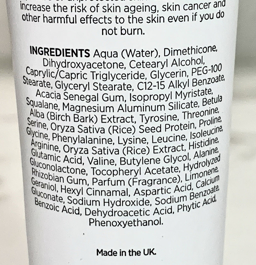 Self-Tanning Facial Cream - Hydrating Gradual Tan for Face 2.19 oz