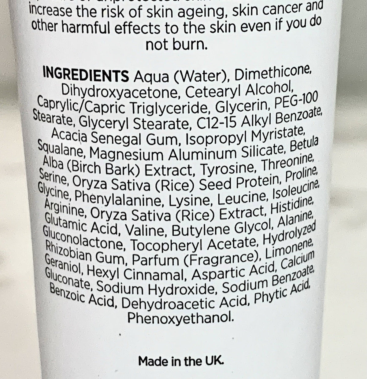 Self-Tanning Facial Cream - Hydrating Gradual Tan for Face 2.19 oz