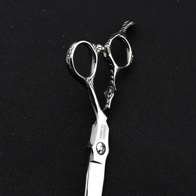 6 Inch Stainless Steel Hair Cutting Scissors Salon Grade Professional Barber Shears