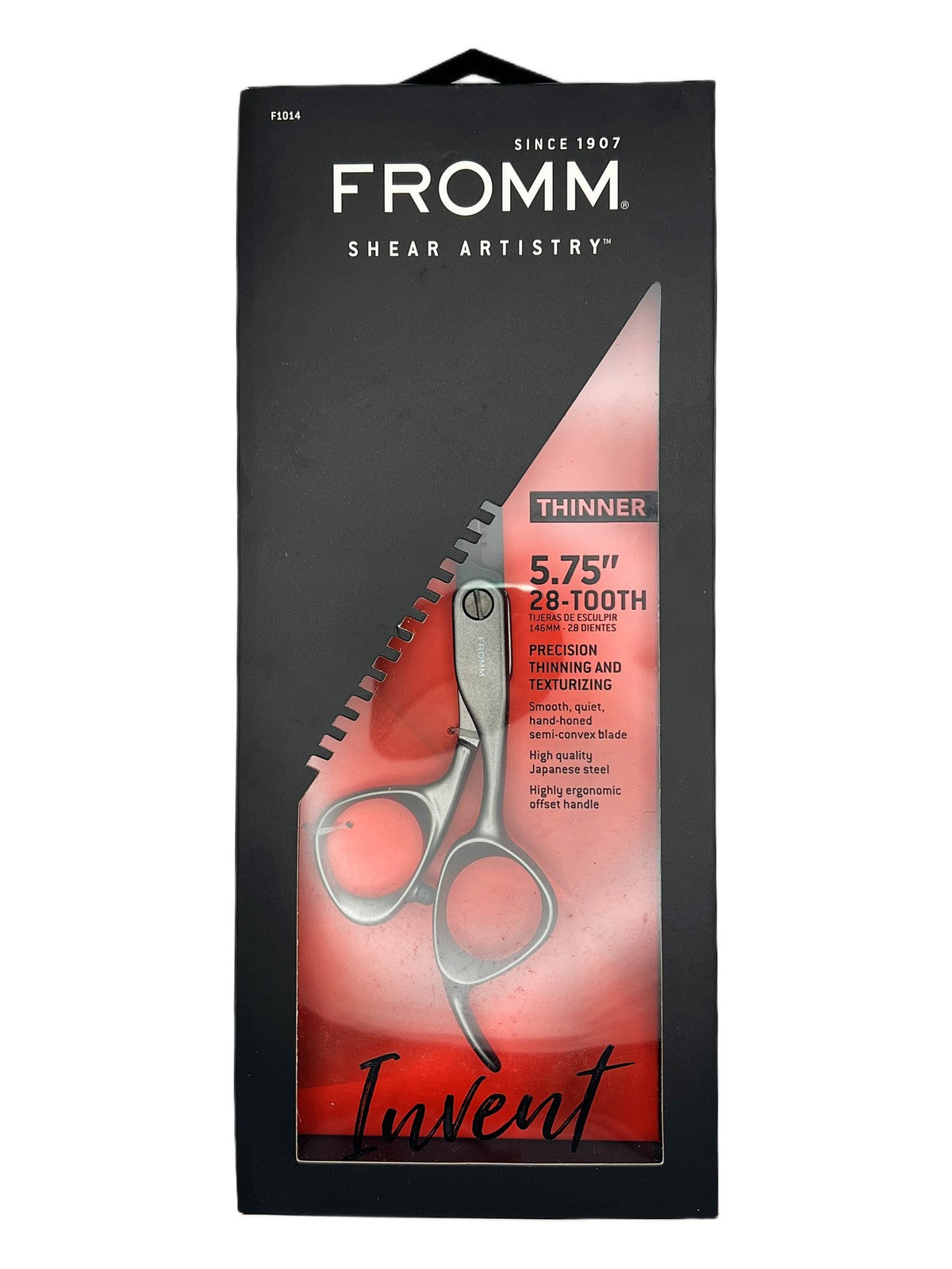 FROMM 5.75-Inch 28-Tooth Thinner Metal Blade for Hair Styling Professionals