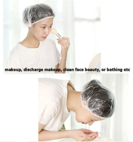 Disposable Waterproof Shower Caps for Women and Men – Thickened Hair Bath Caps, 500 Pack
