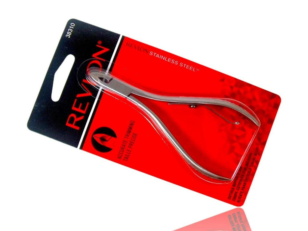 (2-Pack) Stainless Steel Cuticle Nippers - Precision Nail Trimming Tool for Manicure & Pedicure