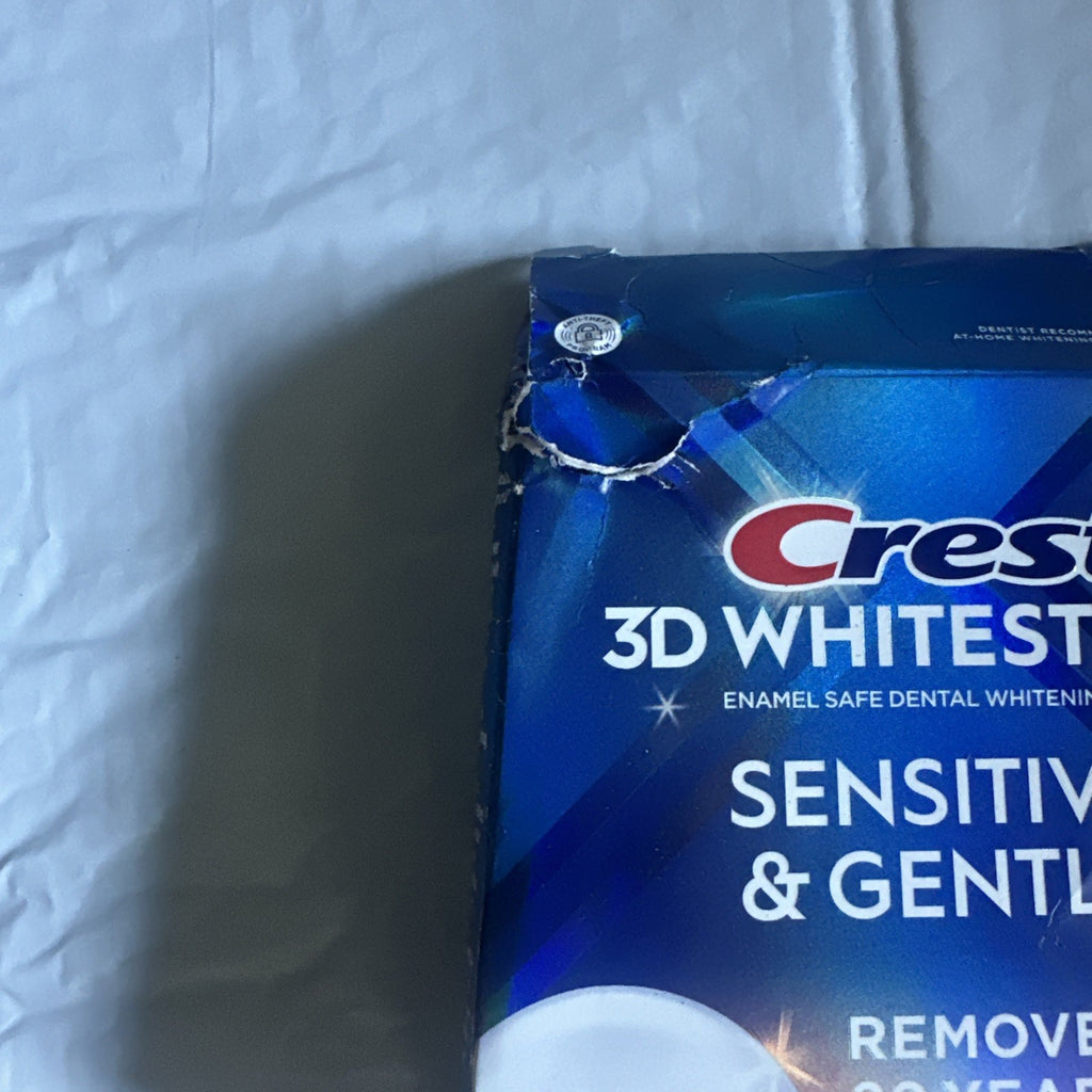 Crest 3D Whitestrips Sensitive & Gentle Strips - Removes 20 Years