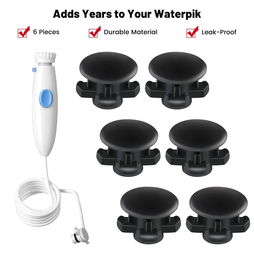6pcs Water Flosser Reservoir Valve Gaskets for Waterpik WP-100 WP-900+