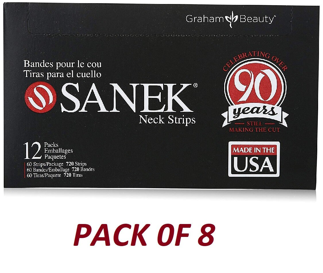 Neck Strips Master Case of 8 Cartons - Soft, Absorbent, Professional Use