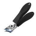 Wide Jaw Opening Anti-Splash Curved Nail Clipper - Safe and Precise Trimming