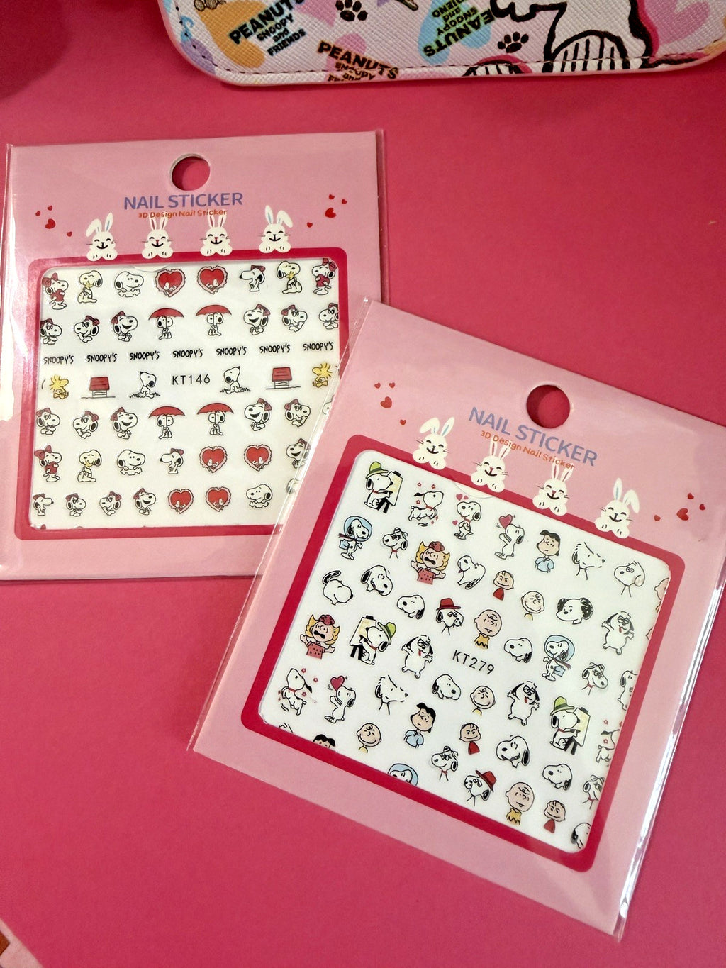 2 Sheets Nail Art Stickers Transfer Decals for DIY Manicure