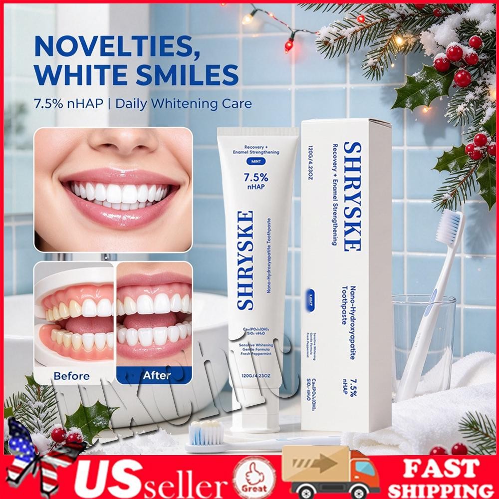 Natural Whitening Toothpaste for Sensitive Teeth - 120g
