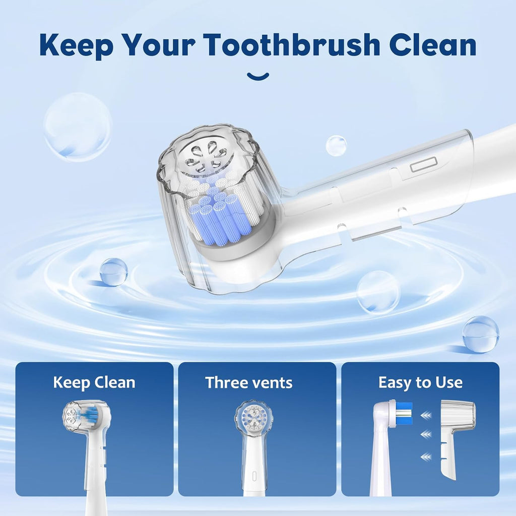 Electric Toothbrush Cover for Oral B iO Series - Dustproof, Reusable, 10 Pack