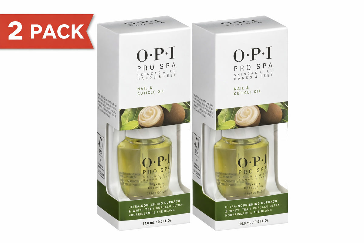Nail & Cuticle Oil Set - Ultra Nourishing 0.5oz x 2 for Healthy Nails