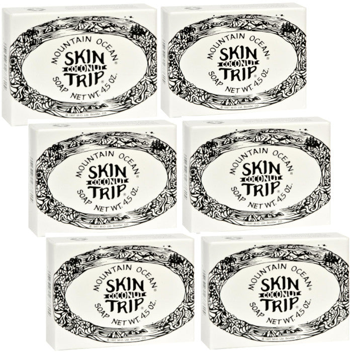 Coconut Scent Bar Soap 4.5 oz Pack of 6 - Gentle Daily Cleansing & Moisture
