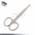 Baby Safety Scissors Round Head 3.5 Inch Stainless Steel Baby Grooming Tool