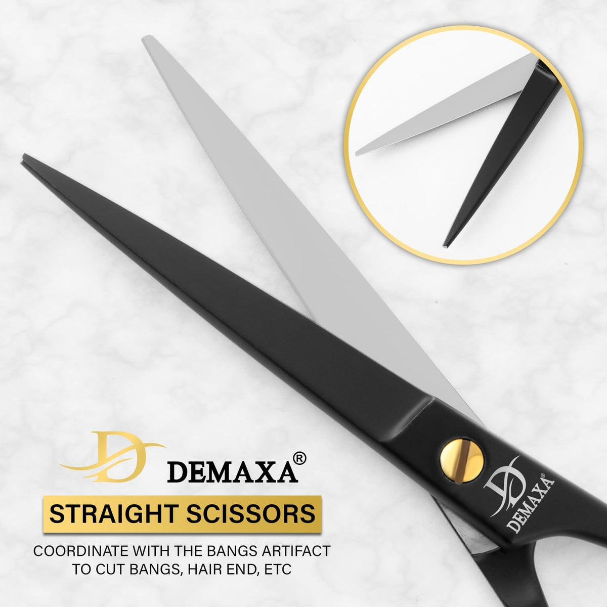 Professional 6.5 Inch Hair Scissors High Carbon Stainless Steel Barber Shears
